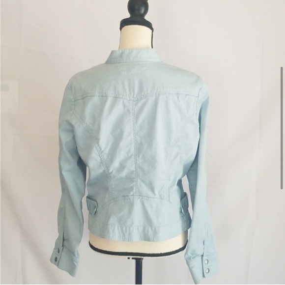 Cabi dobby stripe blue Jacket - Picture 6 of 8